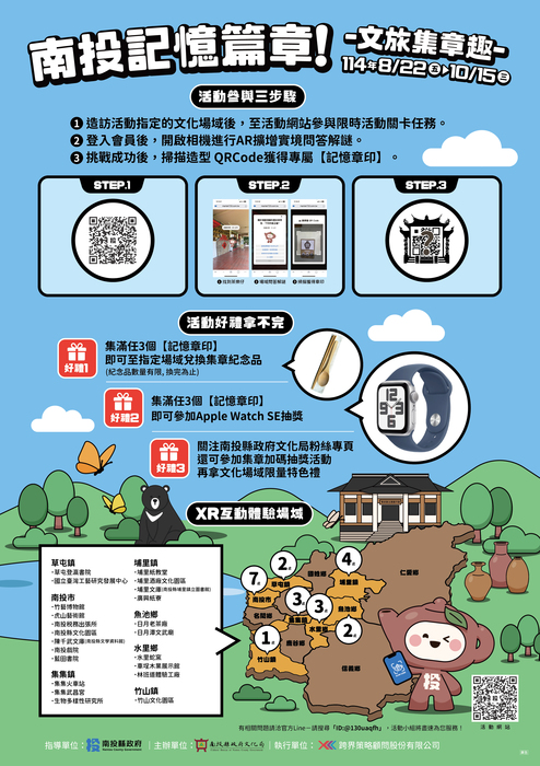 南投記憶篇章！文旅集章趣圖片